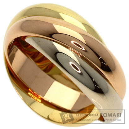 カルティエ トリニティ #51 リング・指輪 K18イエローゴールド/K18WG/K18PG レディース 【中古】【CARTIER】
