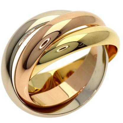 カルティエ トリニティ #51 リング・指輪 K18イエローゴールド/K18WG/K18PG レディース 【中古】【CARTIER】