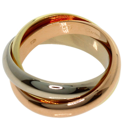 カルティエ トリニティ #51 リング・指輪 K18イエローゴールド/K18WG/K18PG レディース 【中古】【CARTIER】