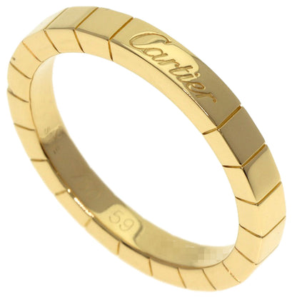 CARTIER Lanier # 59 Ring K18 Yellow Gold Ladies [Used]