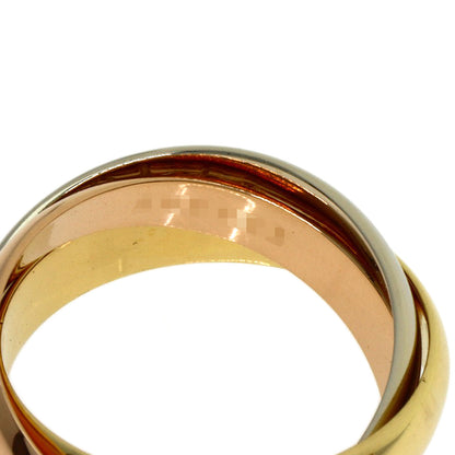 CARTIER Trinity #48 Ring K18 Yellow Gold K18 White GoldLadies [Used]