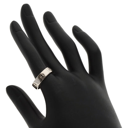 CARTIER love ring #56 Ring K18 White Gold Ladies [Used]