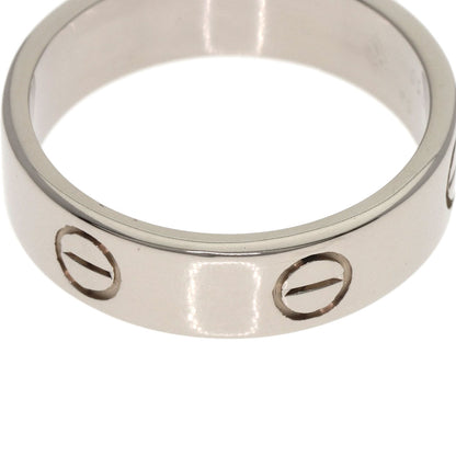 CARTIER love ring #56 Ring K18 White Gold Ladies [Used]
