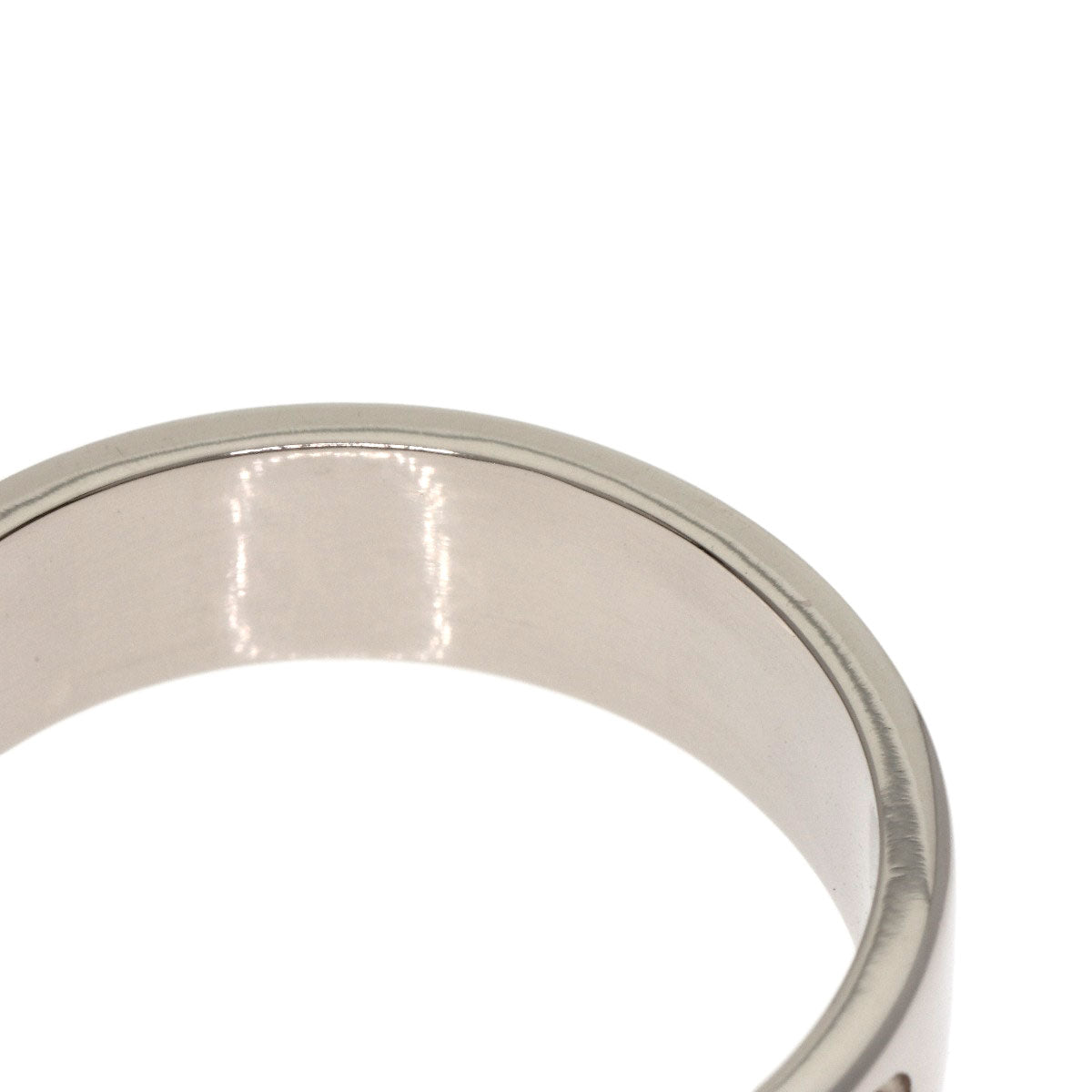 CARTIER love ring #56 Ring K18 White Gold Ladies [Used]