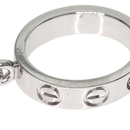 CARTIER Love charm Pendant top K18 White Gold Ladies [Used]