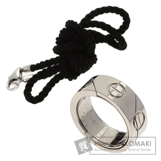 CARTIER Astro love ring with cord Ring K18 White Gold Ladies [Used]