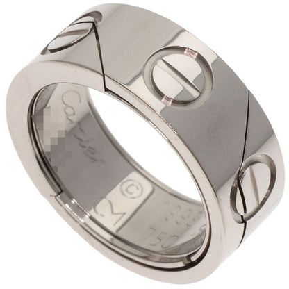 CARTIER Astro love ring with cord Ring K18 White Gold Ladies [Used]