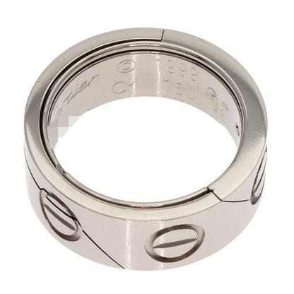 CARTIER Astro love ring with cord Ring K18 White Gold Ladies [Used]