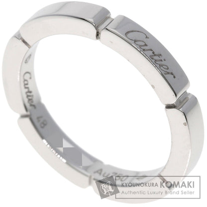 CARTIER Mailon Panthere # 48 Ring K18 White Gold Ladies [Used]