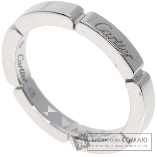 CARTIER Mailon Panthere # 48 Ring K18 White Gold Ladies [Used]