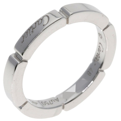 CARTIER Mailon Panthere # 48 Ring K18 White Gold Ladies [Used]