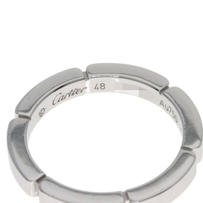 CARTIER Mailon Panthere # 48 Ring K18 White Gold Ladies [Used]