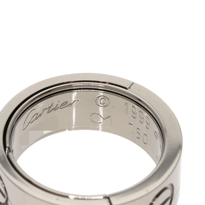 CARTIER Astro love ring with cord #49 Ring K18 White Gold Ladies [Used]