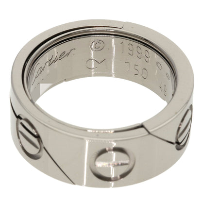 CARTIER Astro love ring with cord #49 Ring K18 White Gold Ladies [Used]