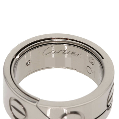 CARTIER Astro love ring with cord #49 Ring K18 White Gold Ladies [Used]