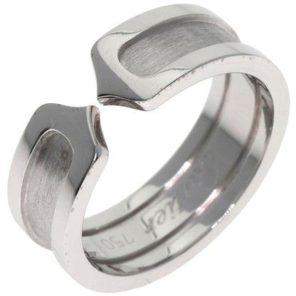 CARTIER C2 SM #52 Ring K18 White Gold Ladies [Used]