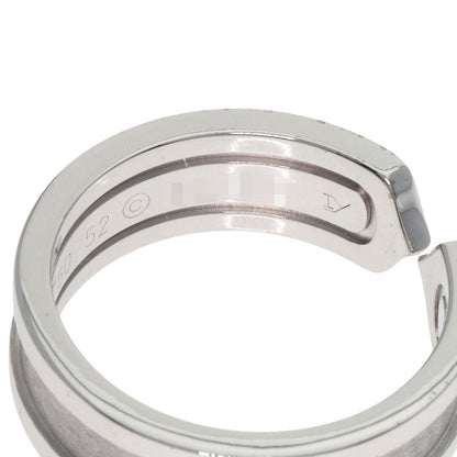 CARTIER C2 SM #52 Ring K18 White Gold Ladies [Used]
