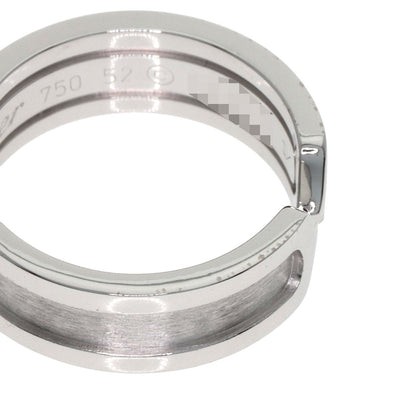 CARTIER C2 SM #52 Ring K18 White Gold Ladies [Used]