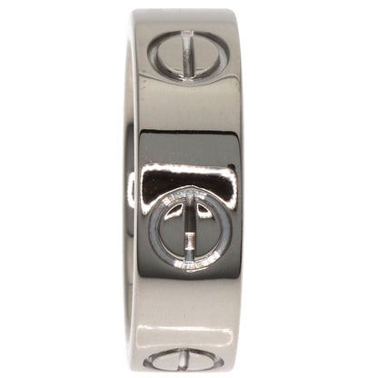 CARTIER love ring #49 Ring K18 White Gold Ladies [Used]