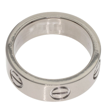 CARTIER love ring #49 Ring K18 White Gold Ladies [Used]