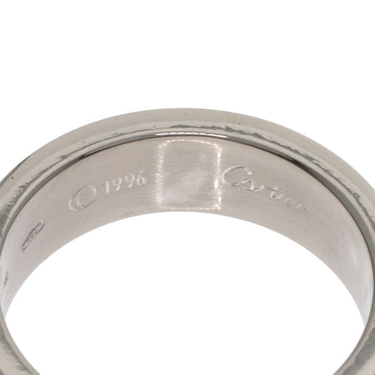 CARTIER love ring #49 Ring K18 White Gold Ladies [Used]