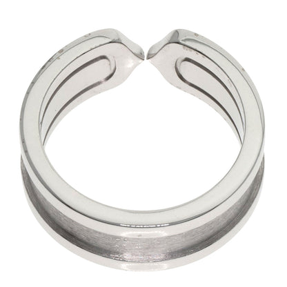 CARTIER C2 SM #48 Ring K18 White Gold Ladies [Used]