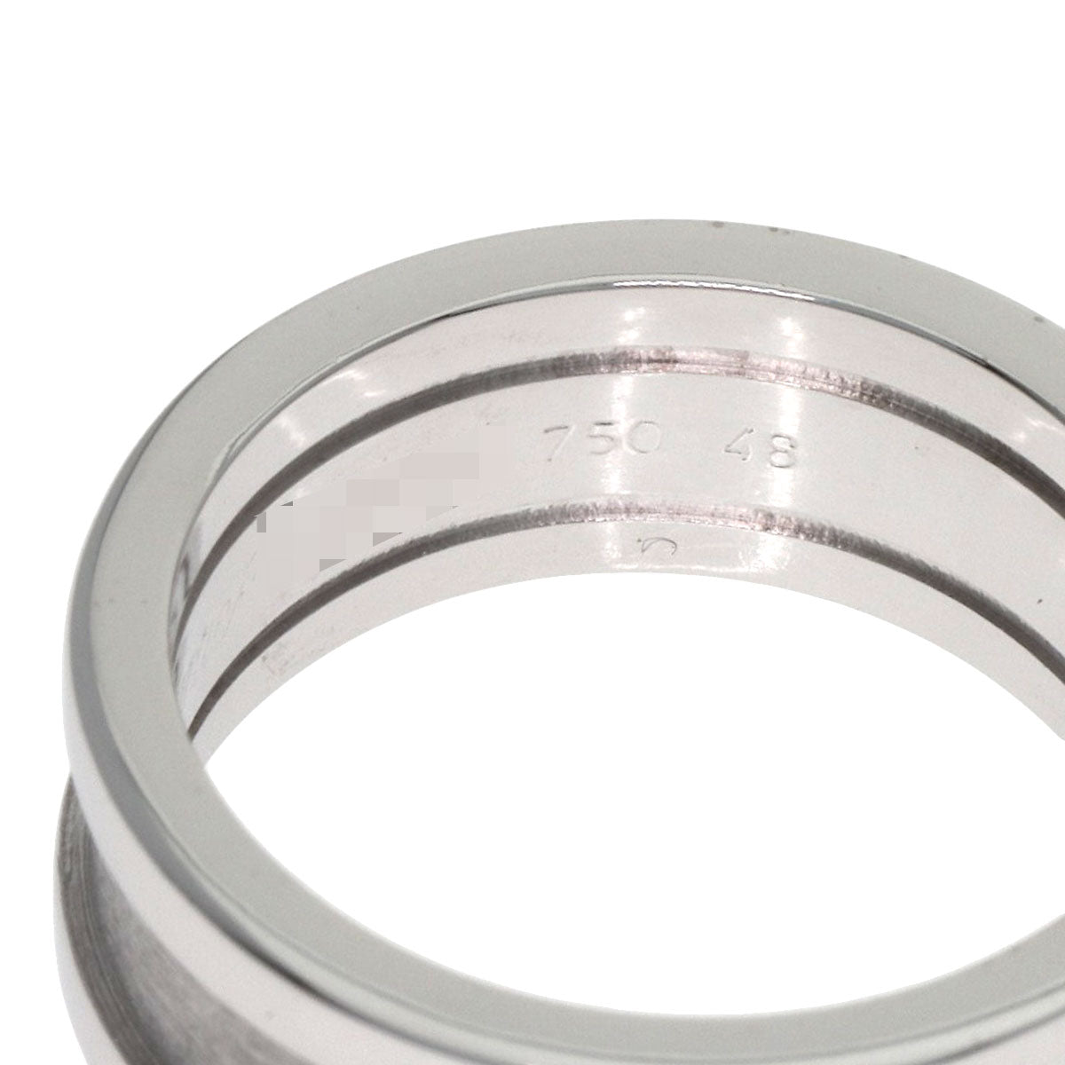 CARTIER C2 SM #48 Ring K18 White Gold Ladies [Used]