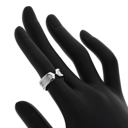CARTIER C2 SM #48 Ring K18 White Gold Ladies [Used]