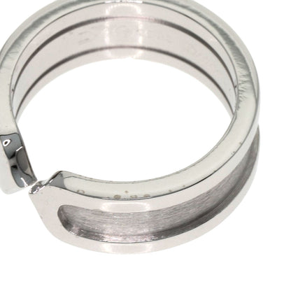 CARTIER C2 SM #48 Ring K18 White Gold Ladies [Used]
