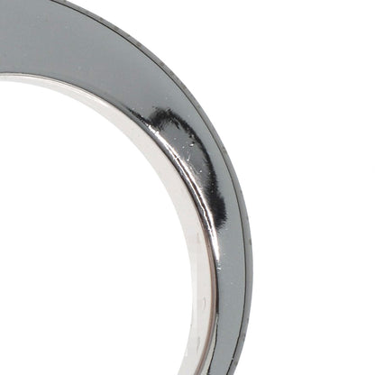 CARTIER Date with Diamond #47 Ring K18 White Gold Ladies [Used]