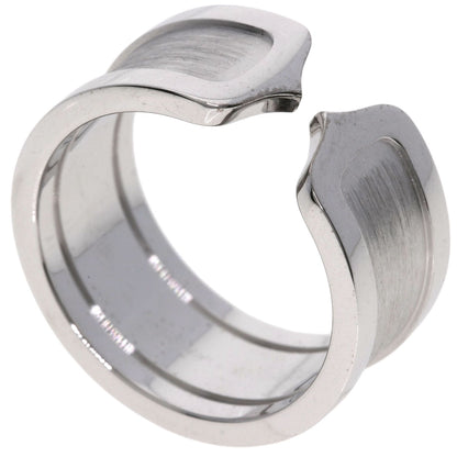 CARTIER C2 ring LM # 58 Ring K18 White Gold Ladies [Used]