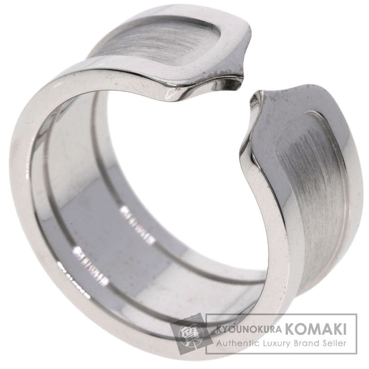 CARTIER C2 ring LM # 58 Ring K18 White Gold Ladies [Used]