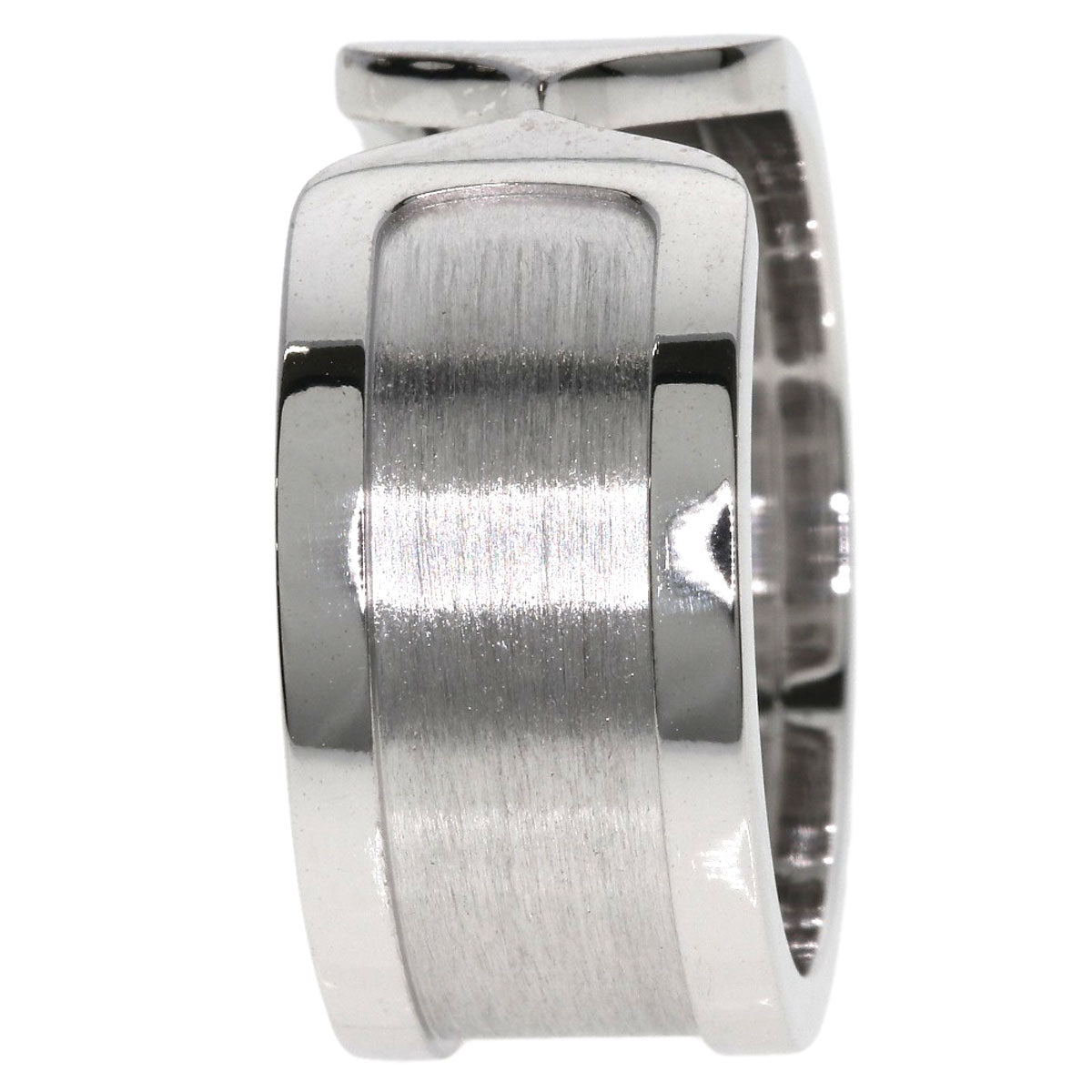 CARTIER C2 ring LM # 58 Ring K18 White Gold Ladies [Used]