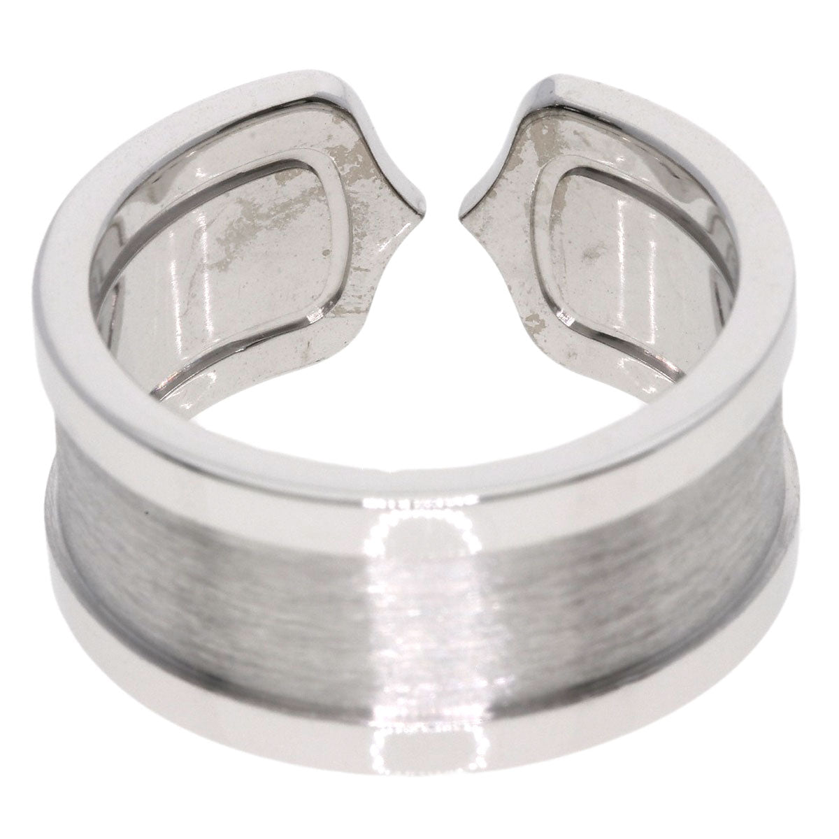 CARTIER C2 ring LM # 58 Ring K18 White Gold Ladies [Used]