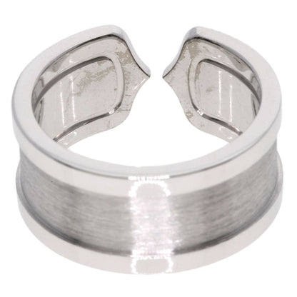CARTIER C2 ring LM # 58 Ring K18 White Gold Ladies [Used]