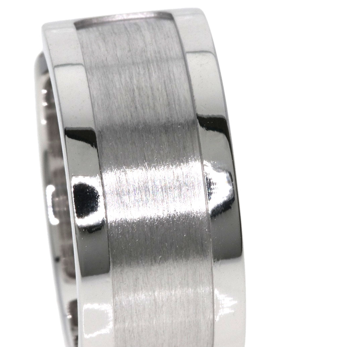 CARTIER C2 ring LM # 58 Ring K18 White Gold Ladies [Used]