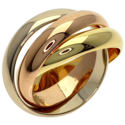 CARTIER Trinity #50 Ring K18 Yellow Gold K18 White GoldLadies [Used]