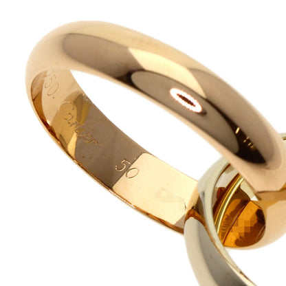 CARTIER Trinity #50 Ring K18 Yellow Gold K18 White GoldLadies [Used]