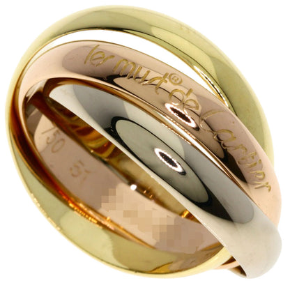 CARTIER Trinity #51 Ring K18 Yellow Gold K18 White GoldLadies [Used]