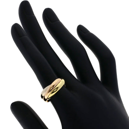 CARTIER Trinity #51 Ring K18 Yellow Gold K18 White GoldLadies [Used]