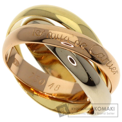 CARTIER Trinity #48 Ring K18 Yellow Gold K18 White GoldLadies [Used]