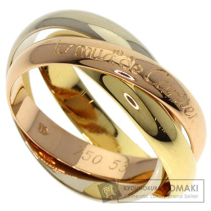 CARTIER Trinity #53 Ring K18 Yellow Gold K18 White GoldLadies [Used]