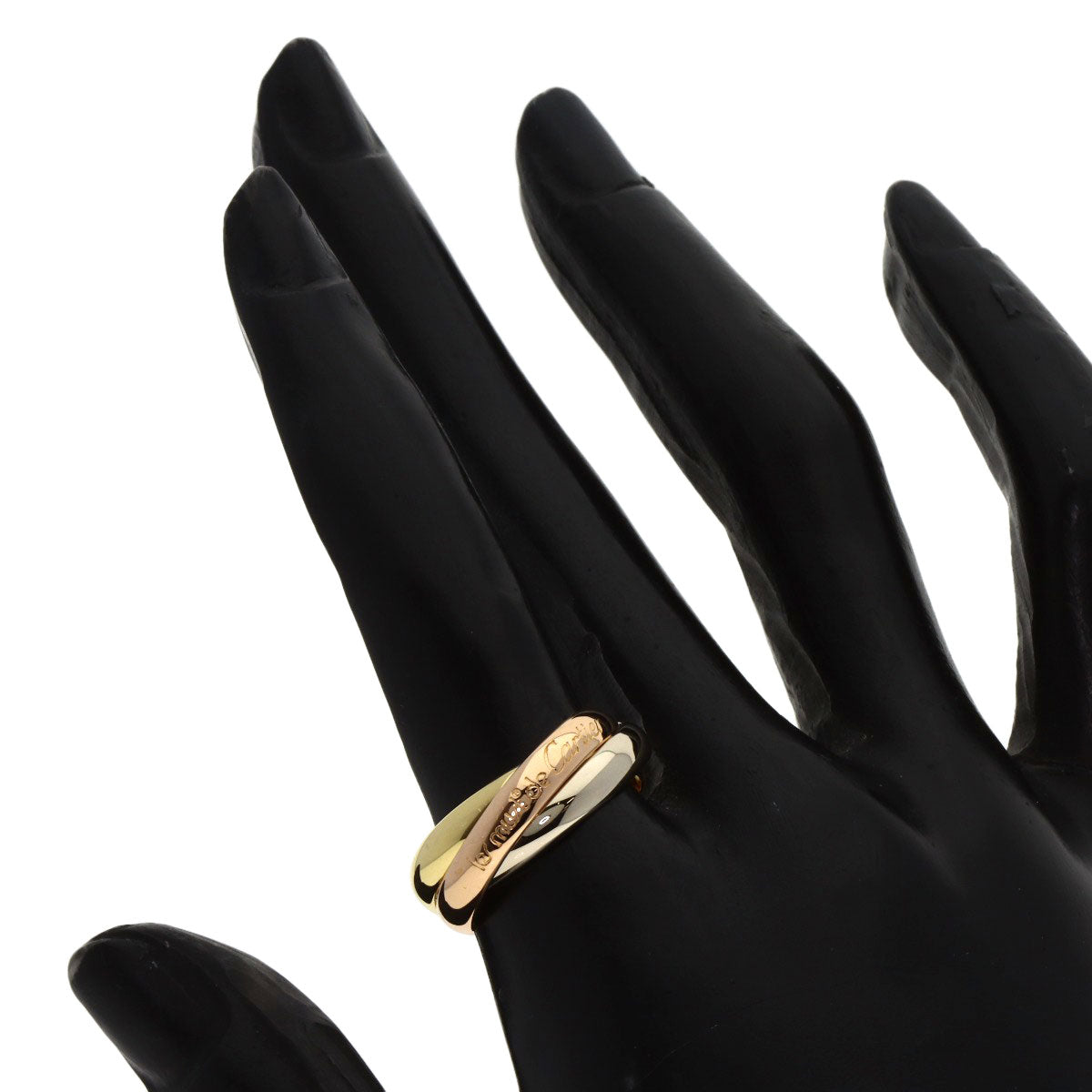 CARTIER Trinity #53 Ring K18 Yellow Gold K18 White GoldLadies [Used]