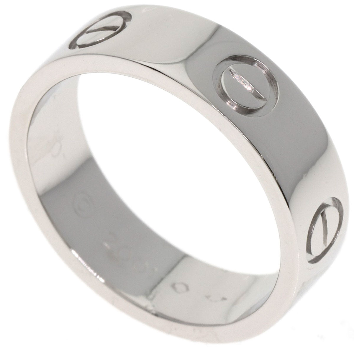CARTIER love ring #53 Ring Platinum PT950 Ladies [Used]