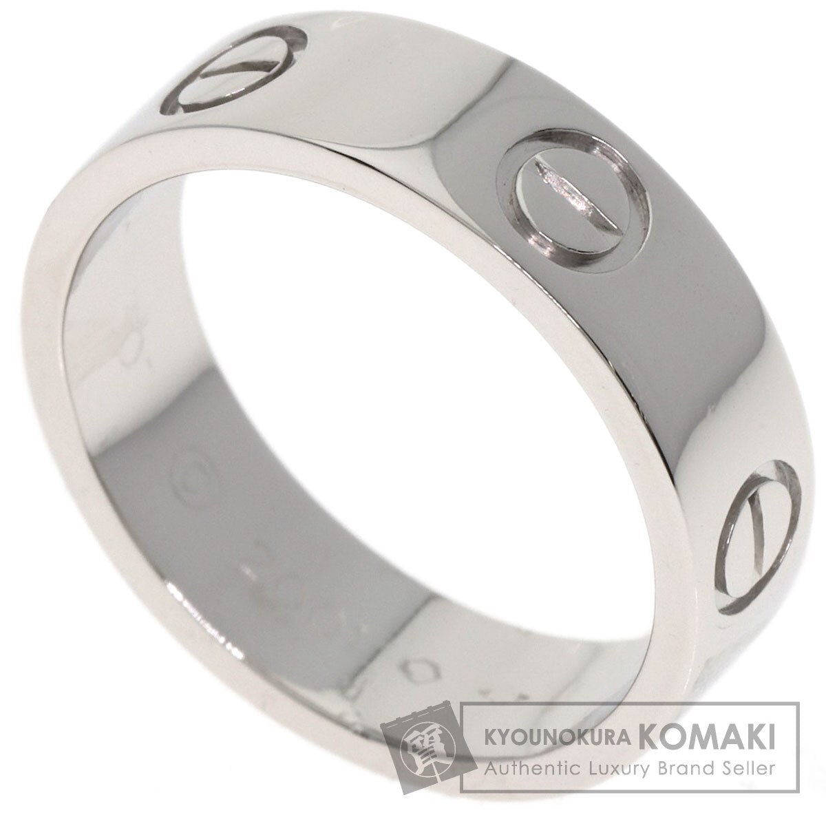 CARTIER love ring #53 Ring Platinum PT950 Ladies [Used]