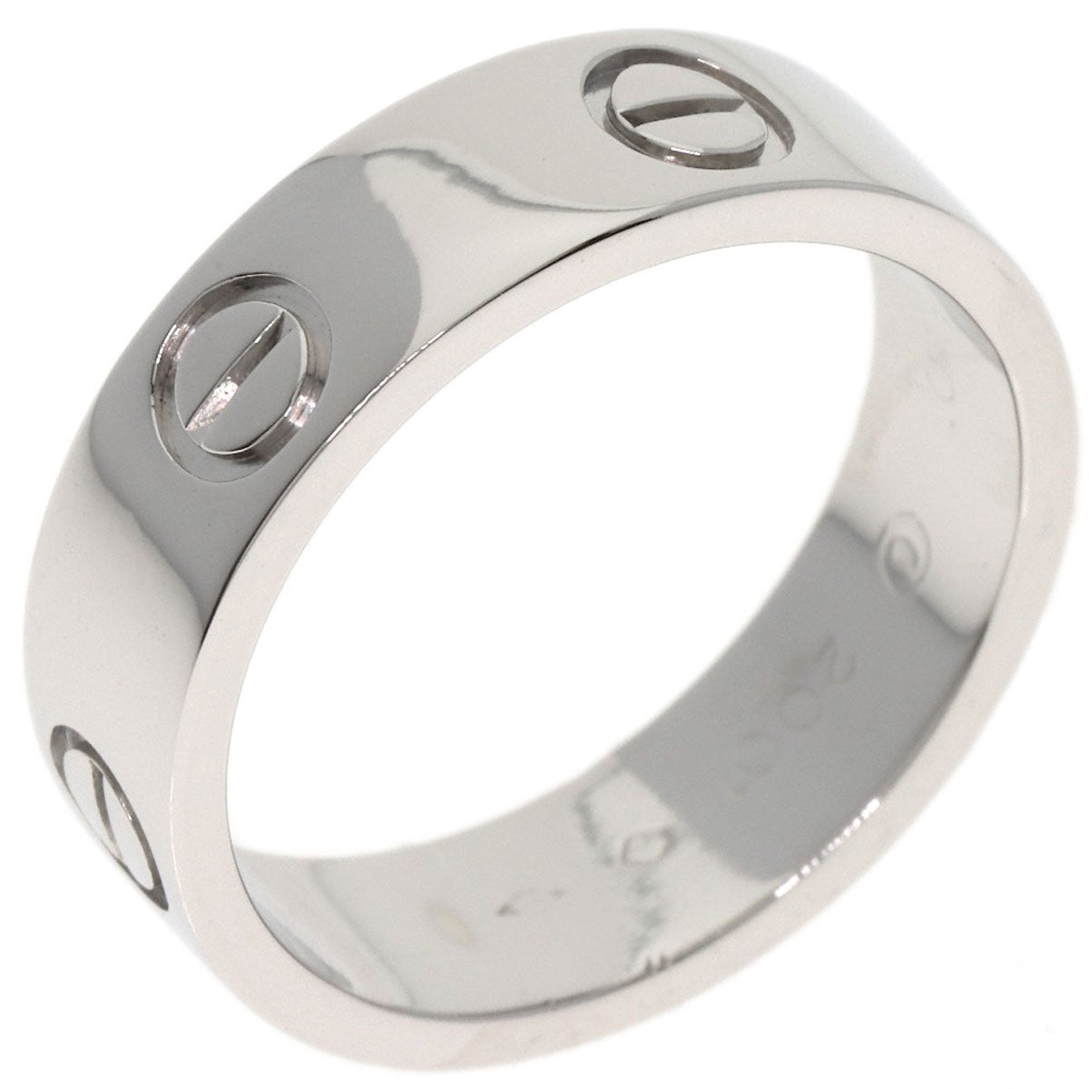 CARTIER love ring #53 Ring Platinum PT950 Ladies [Used]