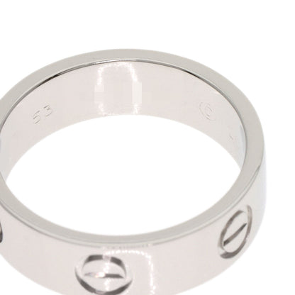 CARTIER love ring #53 Ring Platinum PT950 Ladies [Used]