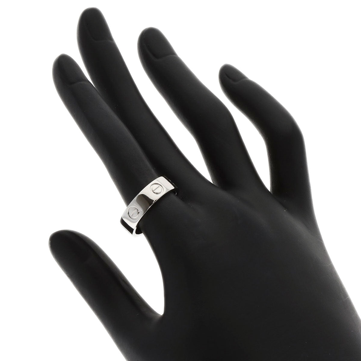 CARTIER love ring #53 Ring Platinum PT950 Ladies [Used]