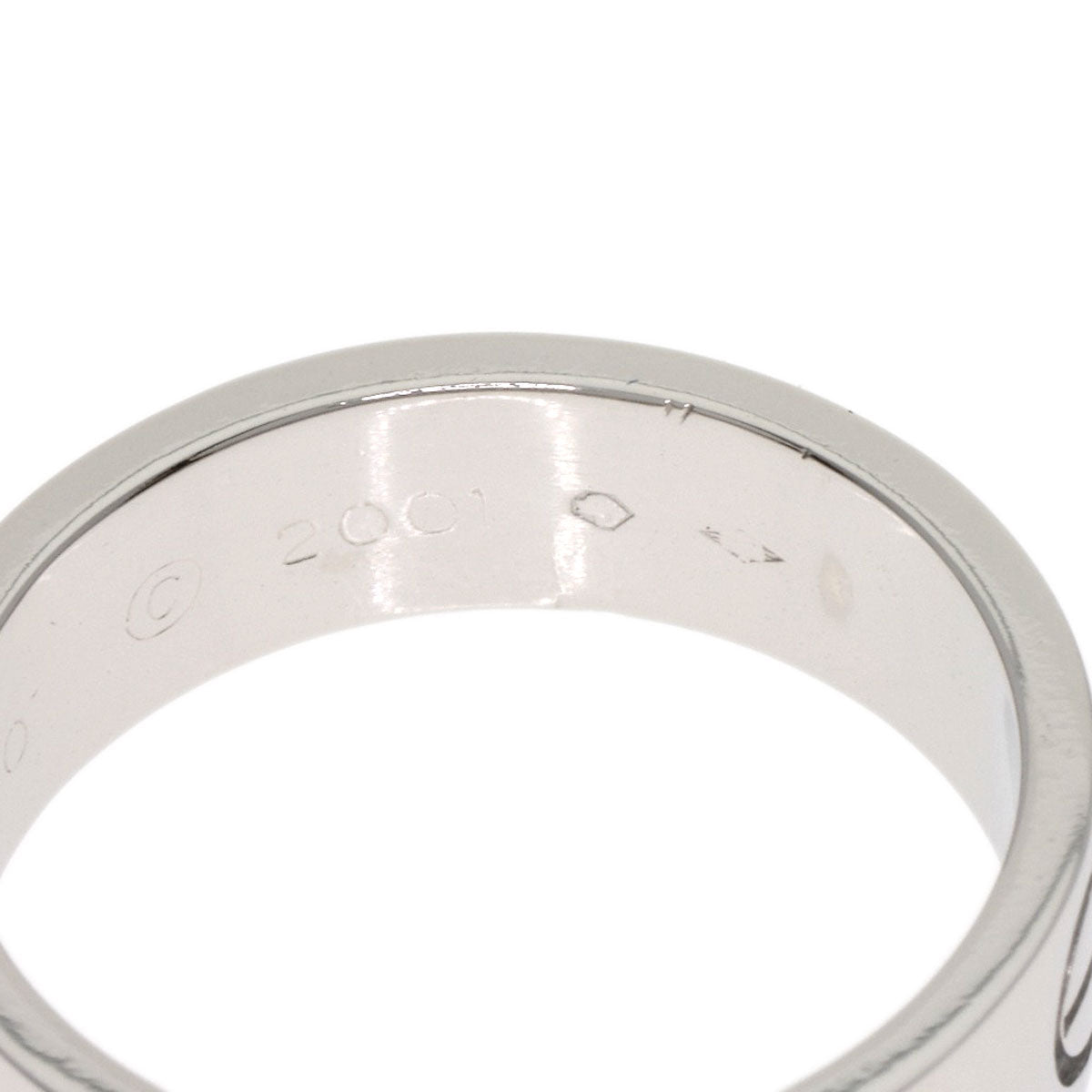 CARTIER love ring #53 Ring Platinum PT950 Ladies [Used]