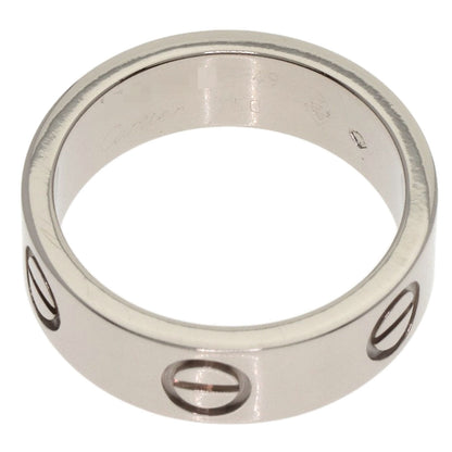 CARTIER love ring #49 Ring K18 White Gold Ladies [Used]